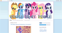 Desktop Screenshot of humblebronybundle.blogspot.com