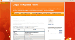 Desktop Screenshot of linguaportuguesarecife.blogspot.com