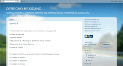 Desktop Screenshot of derechoamericanschool.blogspot.com