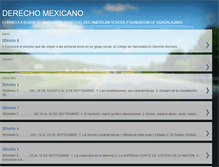 Tablet Screenshot of derechoamericanschool.blogspot.com