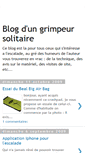 Mobile Screenshot of grimpeur-solitaire.blogspot.com
