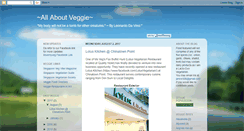 Desktop Screenshot of ilovemyveg.blogspot.com