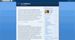 Desktop Screenshot of loinfraleve.blogspot.com