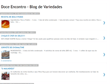 Tablet Screenshot of doceencontro.blogspot.com