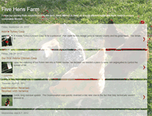 Tablet Screenshot of fivehensfarm.blogspot.com