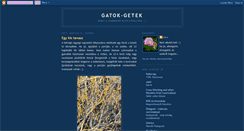 Desktop Screenshot of gatokgetek.blogspot.com
