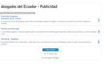 Tablet Screenshot of ecuadorabogados.blogspot.com