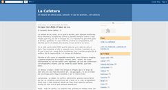 Desktop Screenshot of enlacafetera.blogspot.com
