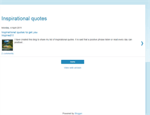 Tablet Screenshot of best-inspirationalquotes.blogspot.com