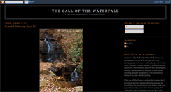 Desktop Screenshot of ncwaterfalls.blogspot.com