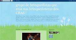 Desktop Screenshot of crasbrinquedoteca.blogspot.com