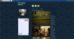 Desktop Screenshot of agapegallery.blogspot.com