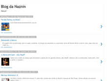 Tablet Screenshot of blogdanaznin.blogspot.com