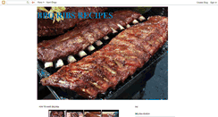 Desktop Screenshot of bbq-ribs-recipes.blogspot.com