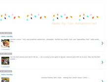 Tablet Screenshot of madebythemamamonster.blogspot.com