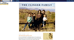 Desktop Screenshot of clingerfam.blogspot.com