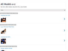 Tablet Screenshot of modelsa-z.blogspot.com