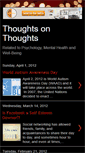 Mobile Screenshot of mythoughtsonthoughts.blogspot.com