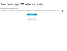 Tablet Screenshot of jesse-jane-image-2007.blogspot.com