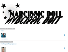 Tablet Screenshot of narcissicdoll.blogspot.com