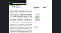 Desktop Screenshot of educationalphilosophy.blogspot.com