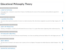 Tablet Screenshot of educationalphilosophy.blogspot.com