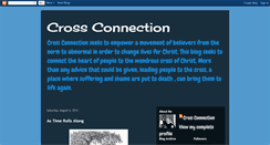 Desktop Screenshot of ccrossconnection.blogspot.com
