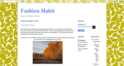 Desktop Screenshot of fashionhabitapc.blogspot.com