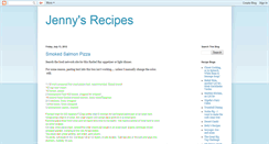 Desktop Screenshot of jennyrecipes.blogspot.com