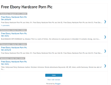 Tablet Screenshot of free-ebony-hardcore-porn-pic.blogspot.com