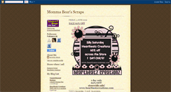 Desktop Screenshot of mommabearsscraps.blogspot.com