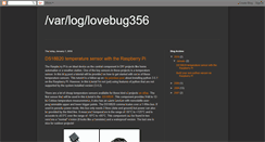 Desktop Screenshot of lovebug356.blogspot.com