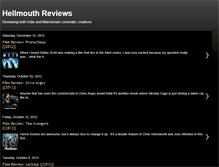 Tablet Screenshot of hellmouthreviews.blogspot.com