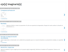 Tablet Screenshot of ejesimaginarios.blogspot.com