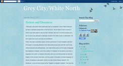Desktop Screenshot of greycitywhitenorth.blogspot.com