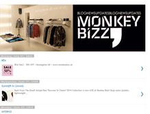 Tablet Screenshot of monkeybizzsthlm.blogspot.com