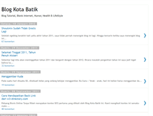 Tablet Screenshot of kota-batik.blogspot.com