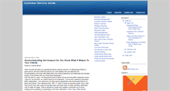 Desktop Screenshot of customerserviceguide.blogspot.com