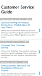 Mobile Screenshot of customerserviceguide.blogspot.com