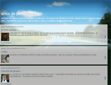 Tablet Screenshot of amordeperro.blogspot.com