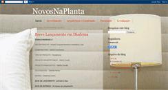 Desktop Screenshot of novosnaplanta.blogspot.com
