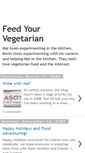 Mobile Screenshot of feedyourvegetarian.blogspot.com