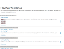 Tablet Screenshot of feedyourvegetarian.blogspot.com