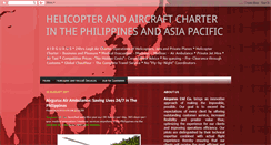 Desktop Screenshot of helicopteraircraftcharter.blogspot.com