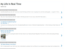 Tablet Screenshot of my-life-in-real-time.blogspot.com