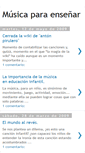 Mobile Screenshot of musicaparaensear.blogspot.com