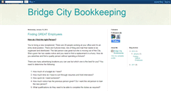 Desktop Screenshot of bridgecitybooks.blogspot.com