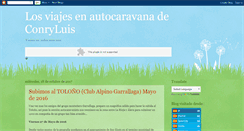 Desktop Screenshot of conryluisviajandoenautocaravana.blogspot.com