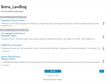 Tablet Screenshot of bomalaw.blogspot.com