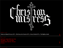 Tablet Screenshot of christianmistress.blogspot.com